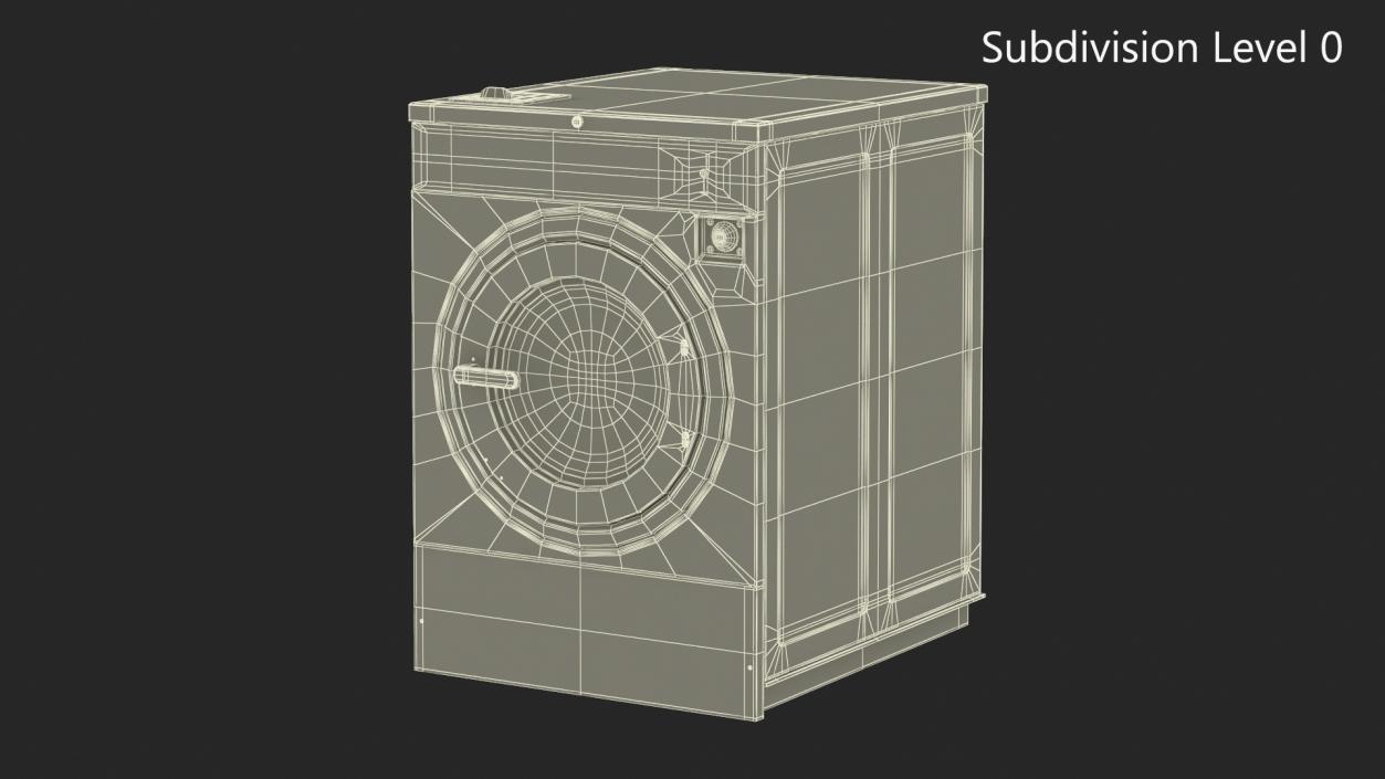 Laundry Washer-Extractor 3D model