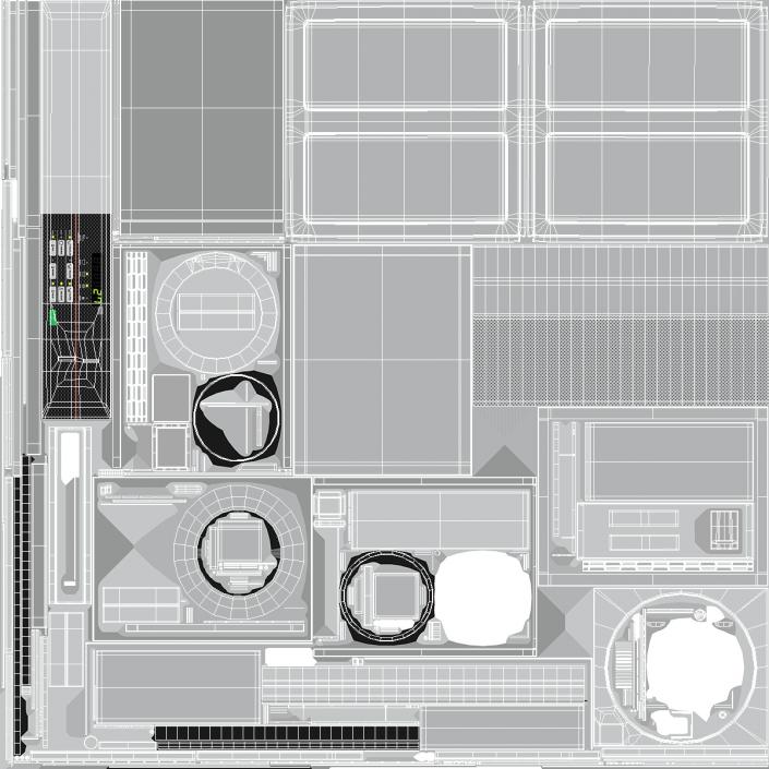 Laundry Washer-Extractor 3D model