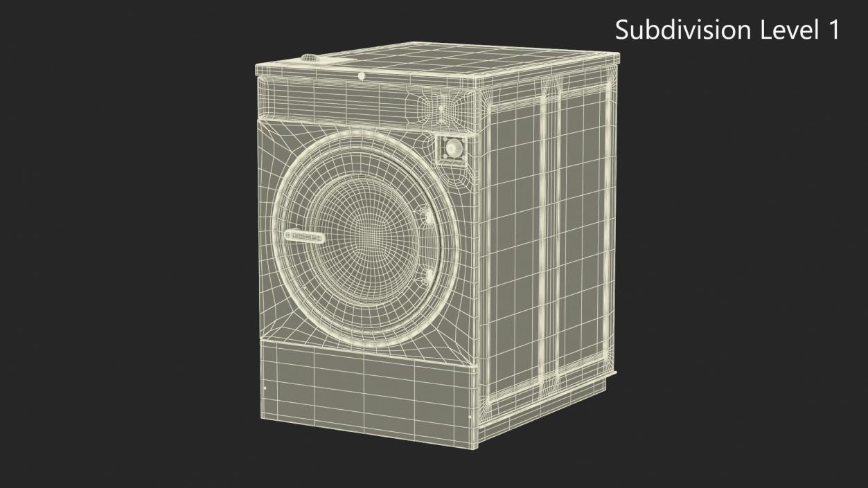 Laundry Washer-Extractor 3D model