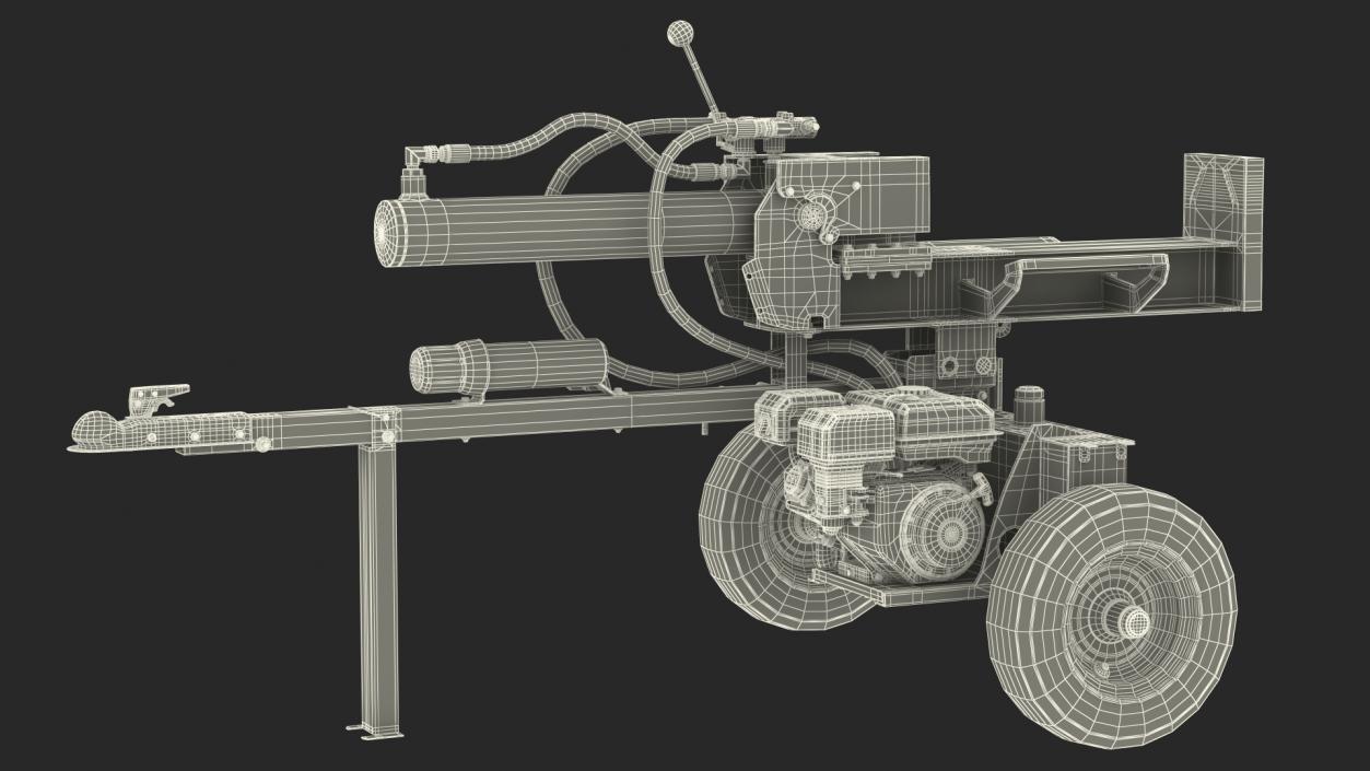 3D model WEN 56230 Lumberjack Gas Powered Log Splitter