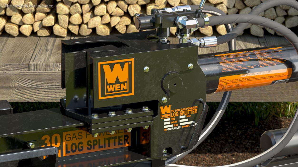 3D model WEN 56230 Lumberjack Gas Powered Log Splitter