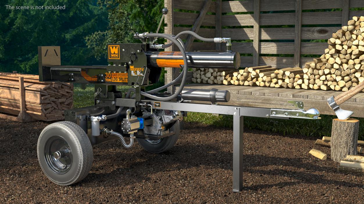 3D model WEN 56230 Lumberjack Gas Powered Log Splitter