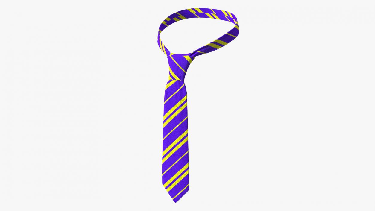 3D Striped Necktie Fashion Accessory model