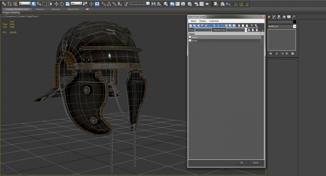 Roman Centurion Helmet 3D