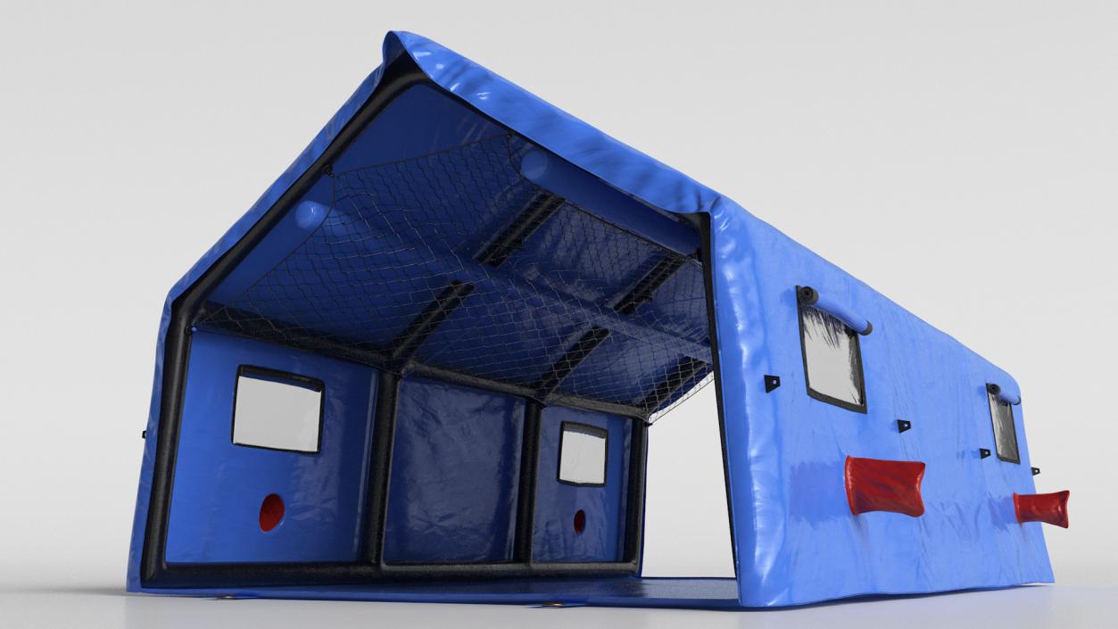 Medical Canvas Tent 3D model