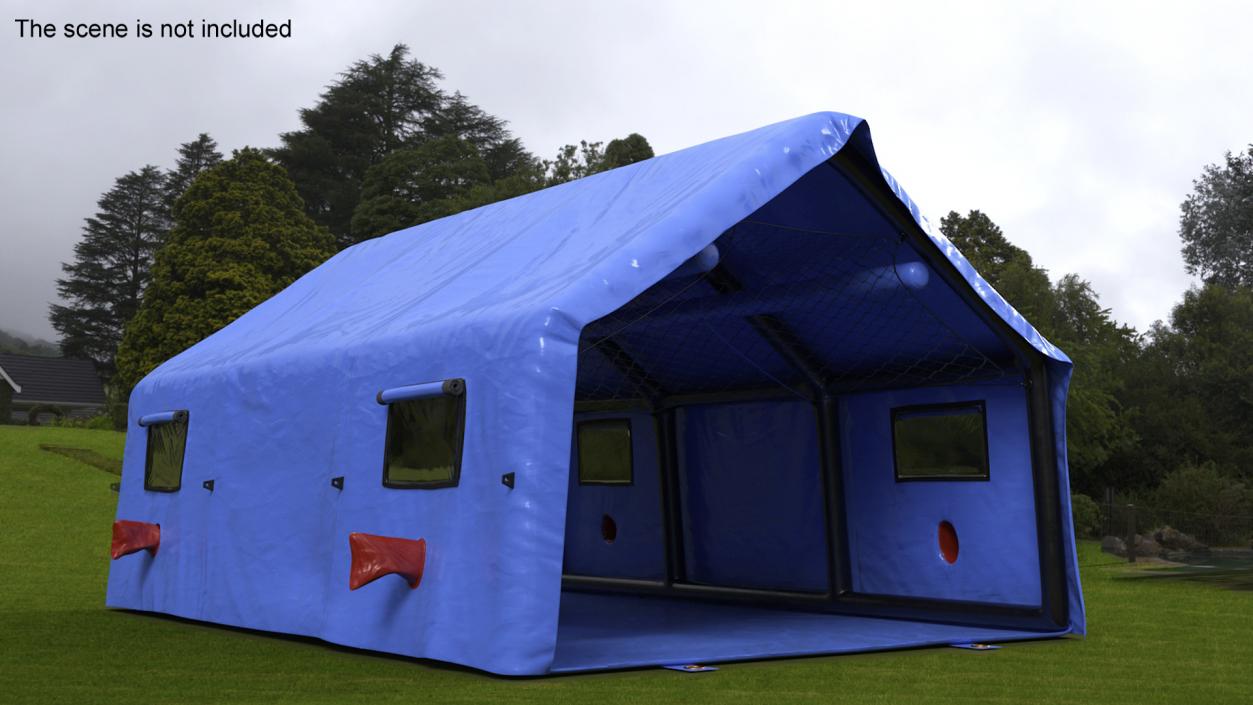 Medical Canvas Tent 3D model