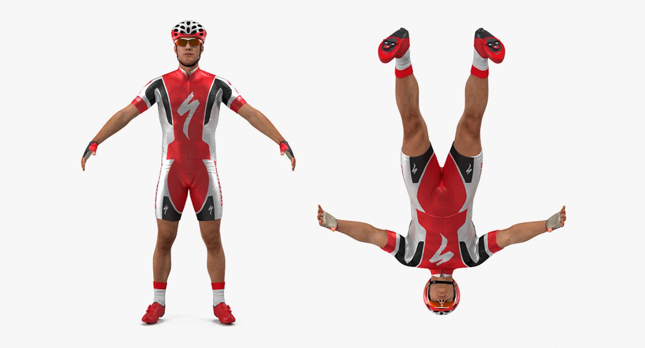 Bicyclist Neutral Pose 3D