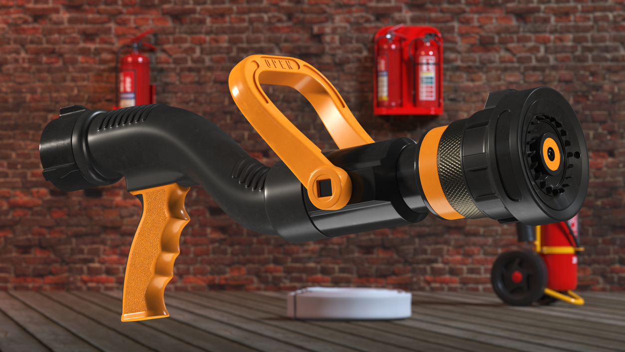 3D Fire Nozzle 2 model