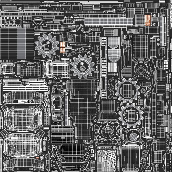 DJI RoboMaster S1 Base 3D