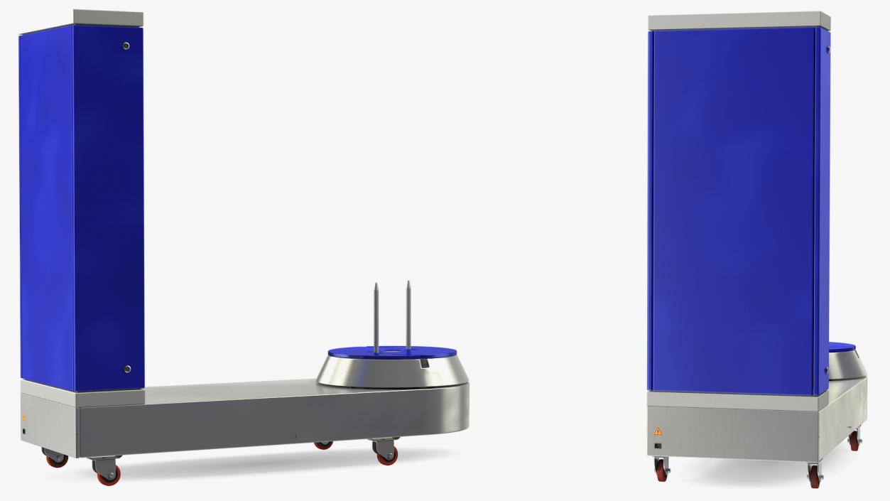 Airport Luggage Support Equipment Collection 3D model