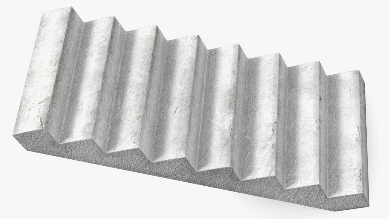 3D model Concrete Stairs