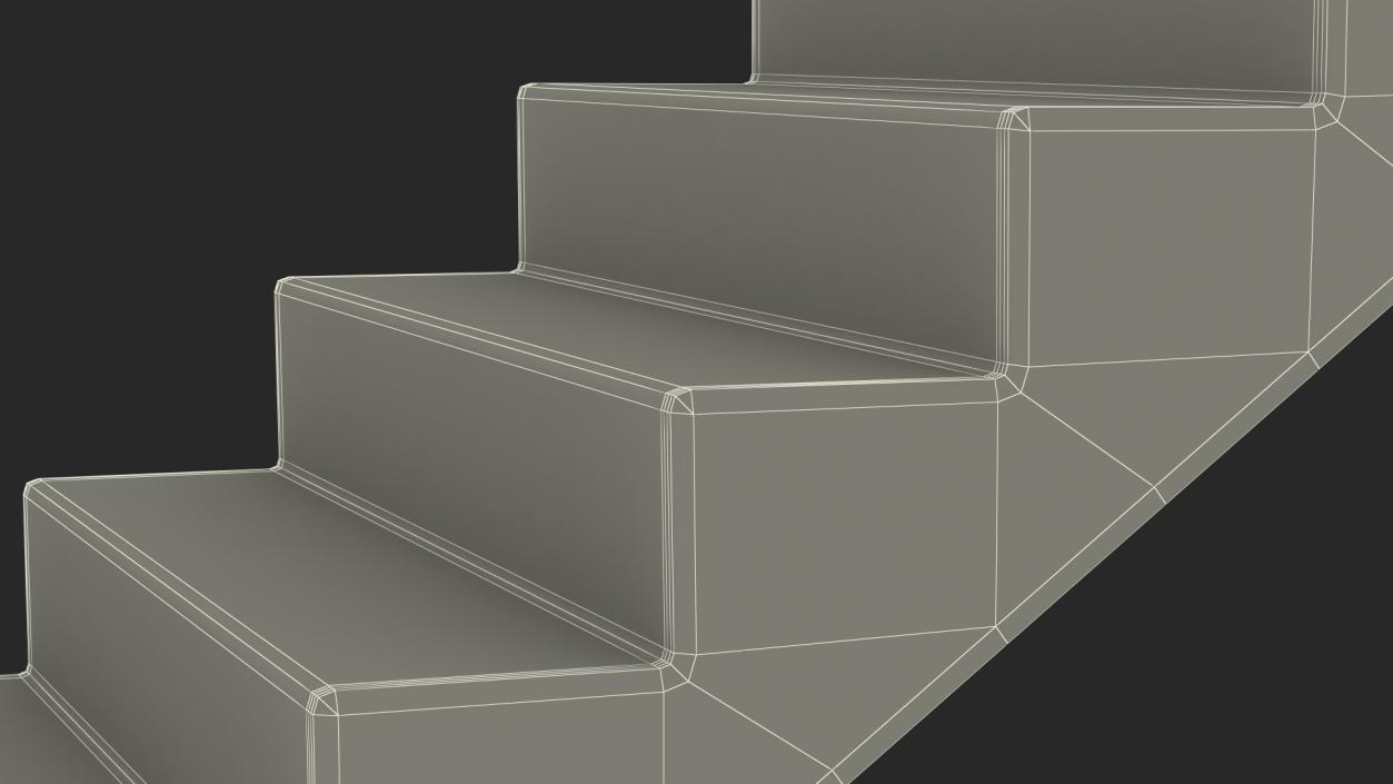 3D model Concrete Stairs