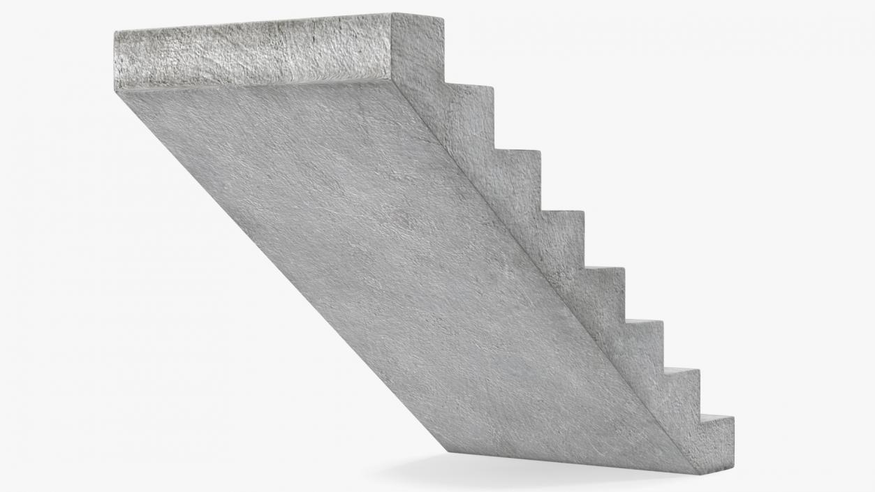 3D model Concrete Stairs