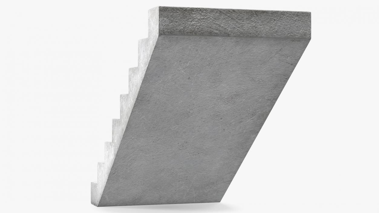 3D model Concrete Stairs