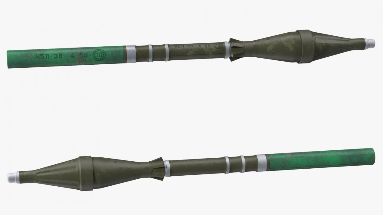 3D Anti Tank Rocket PG-7VL model