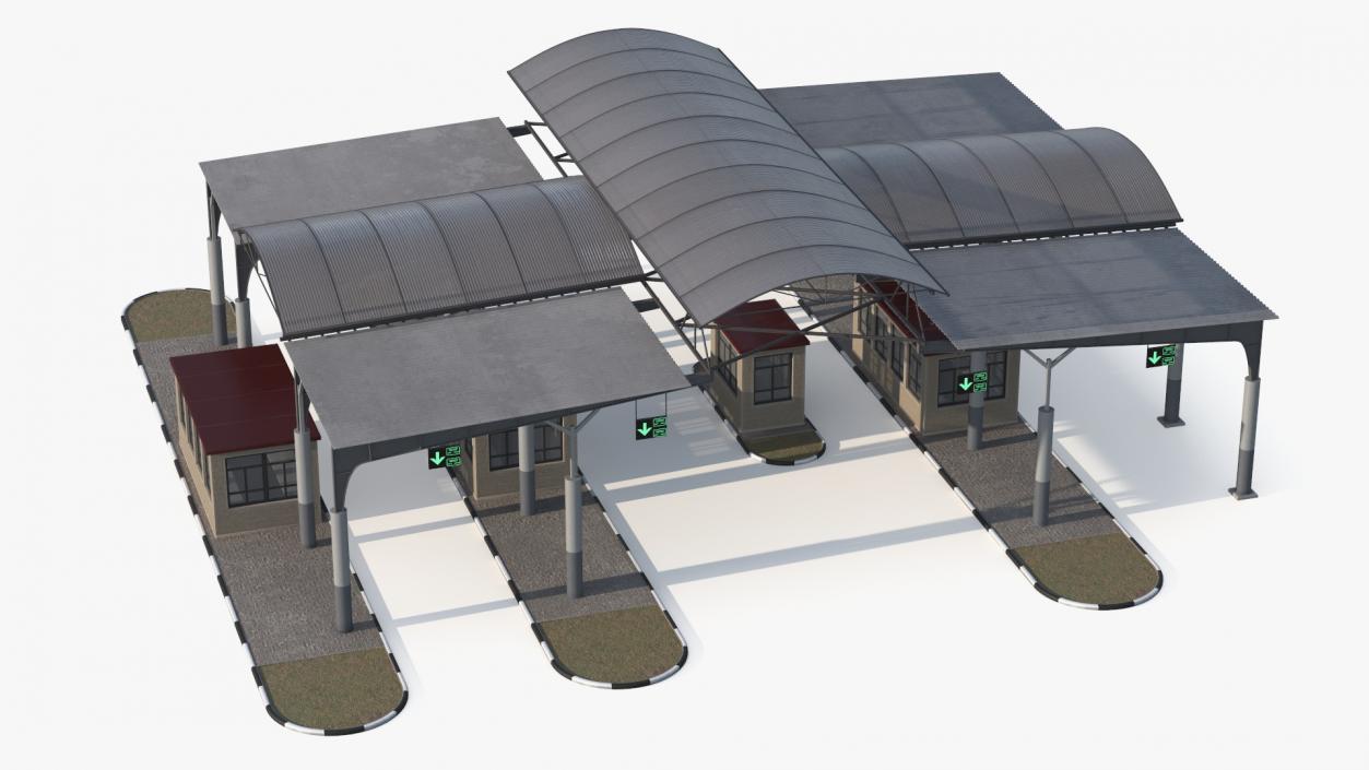 Border Checkpoint 3D