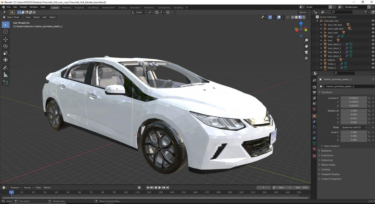 Chevrolet Volt 3D model