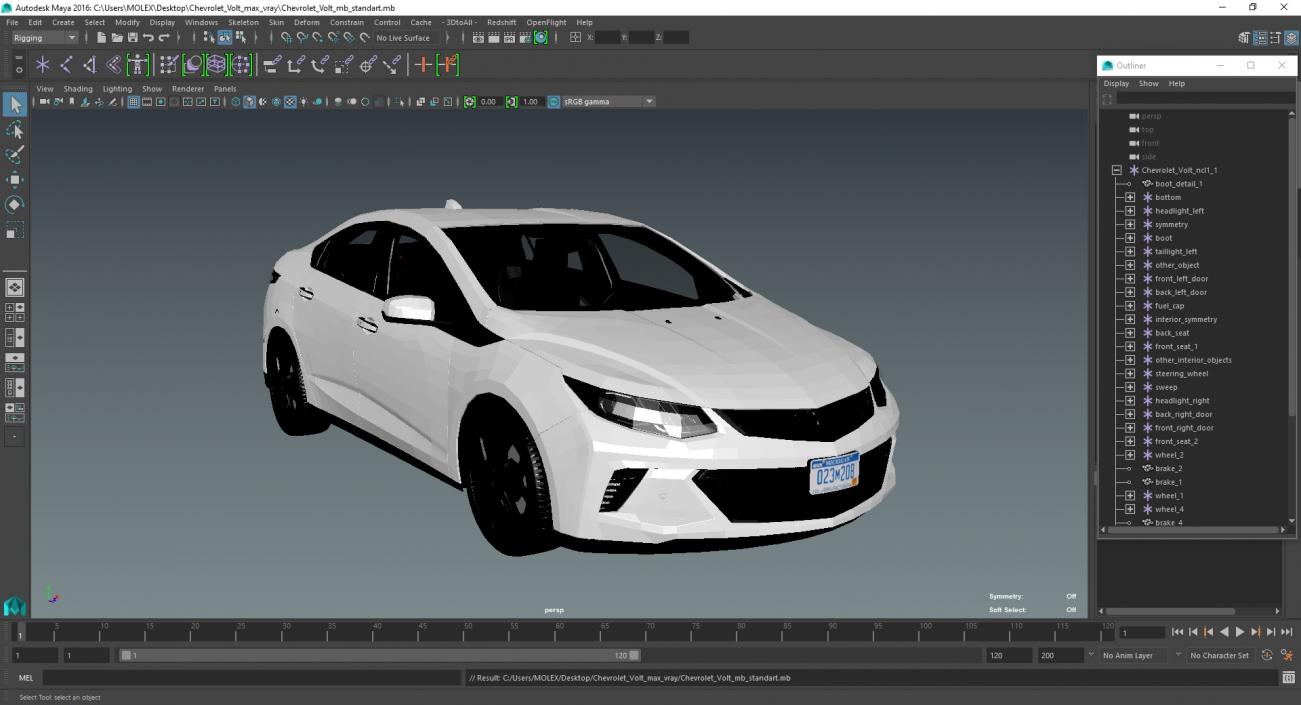 Chevrolet Volt 3D model