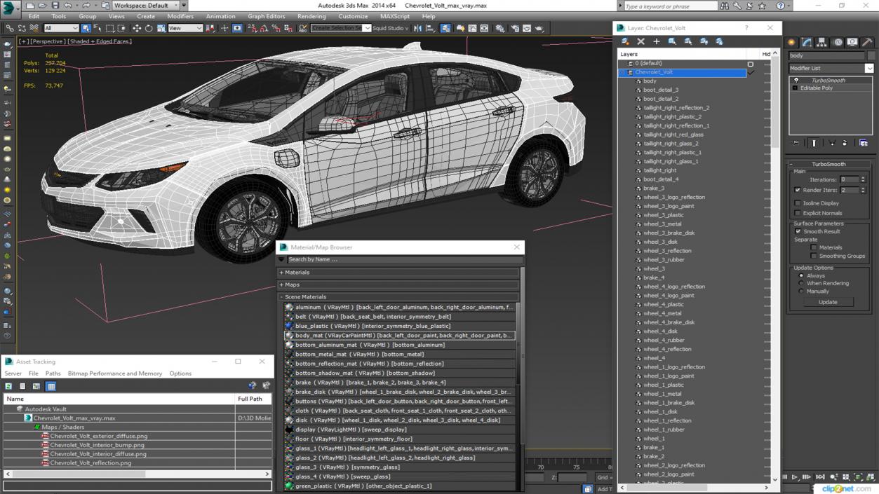 Chevrolet Volt 3D model