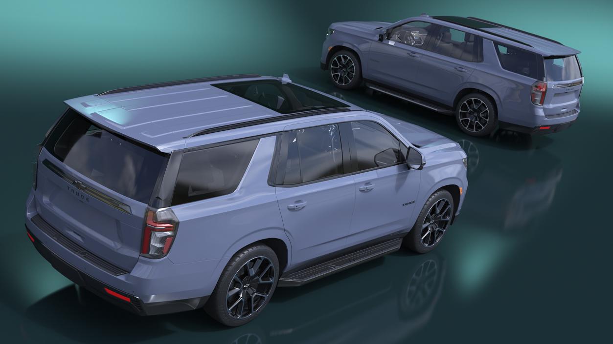 3D Chevrolet Tahoe 2024 Simplified