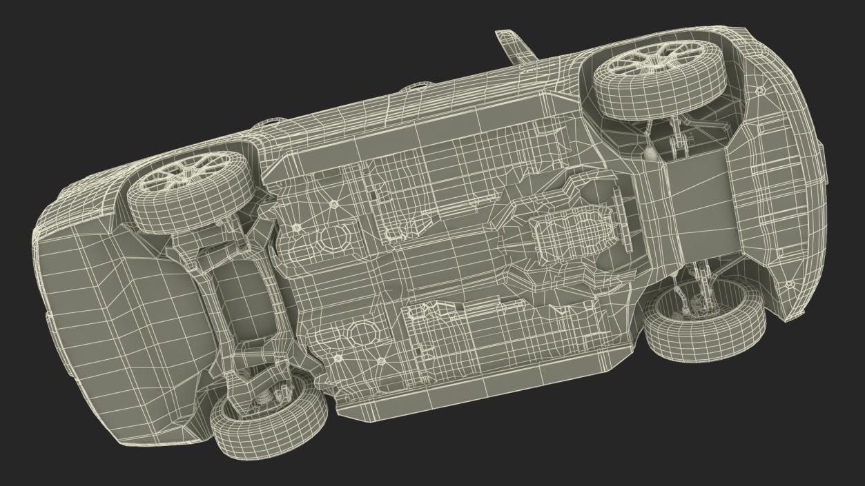 3D Chevrolet Tahoe 2024 Simplified