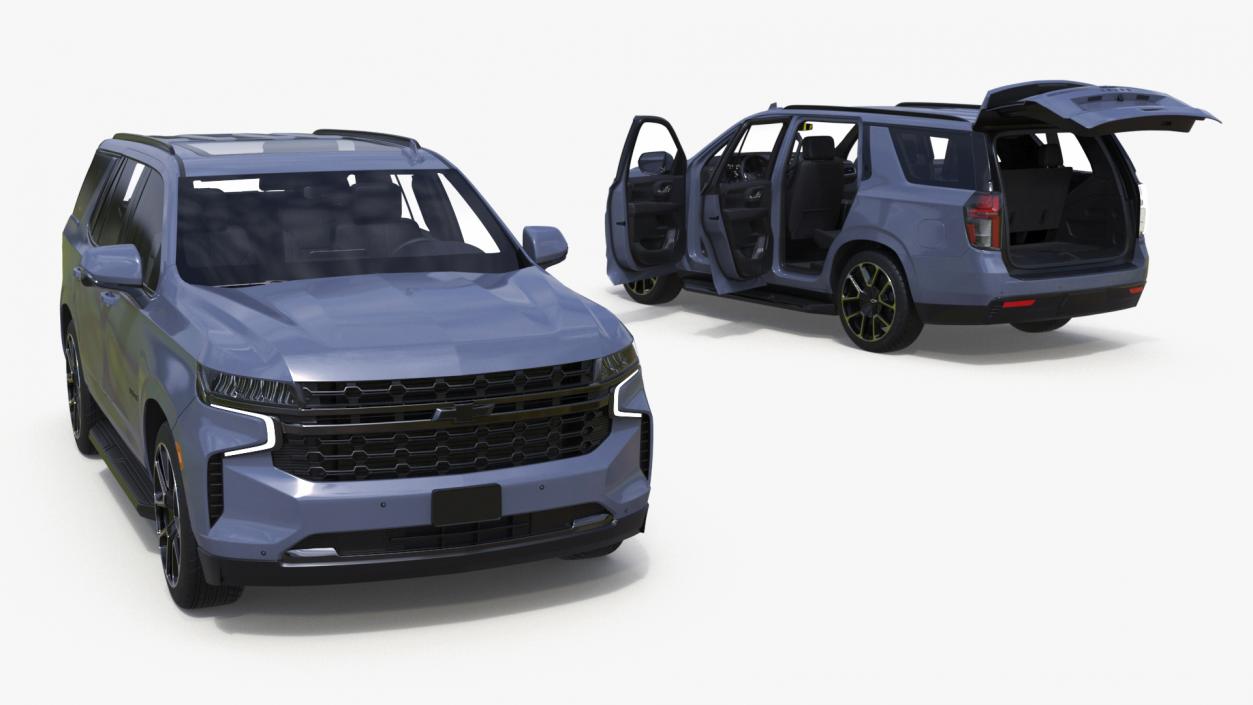 3D Chevrolet Tahoe 2024 Simplified