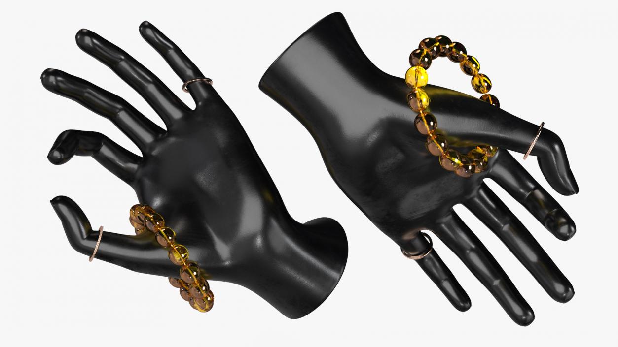 3D model Hand Display with Jewelry