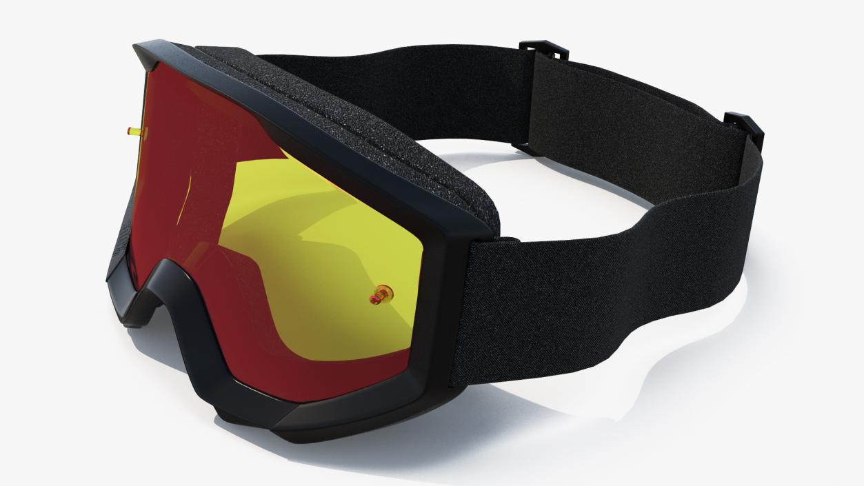 3D Motorcycle Goggles model