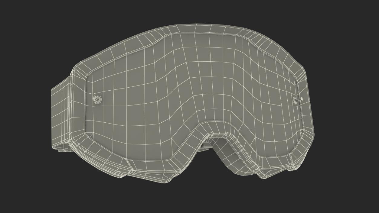 3D Motorcycle Goggles model