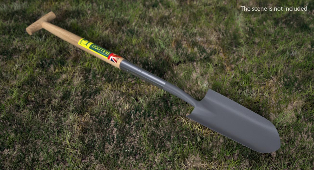 Planting Spade Tool 3D model