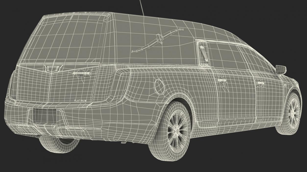 Phoenix Hearse 2019 3D model