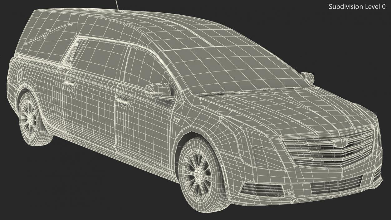 Phoenix Hearse 2019 3D model