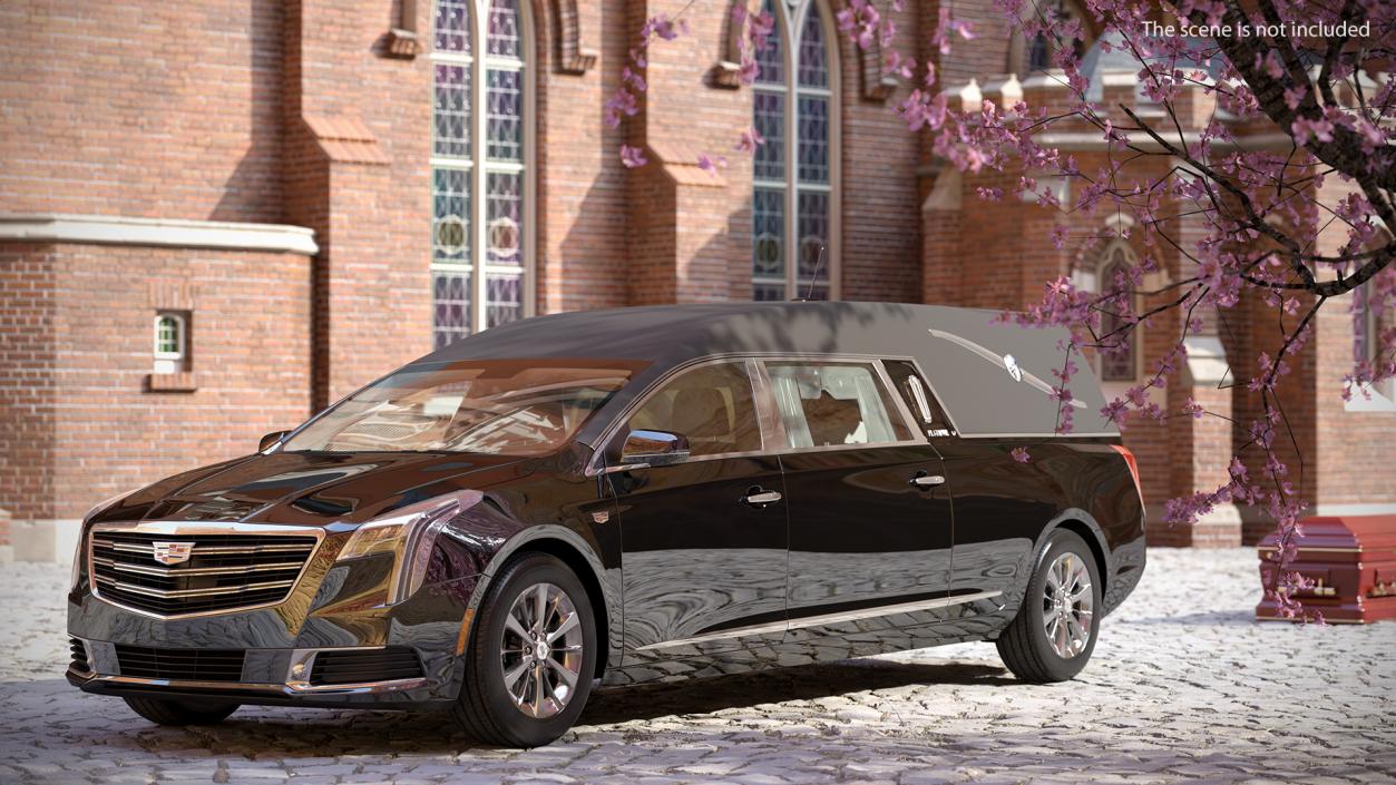 Phoenix Hearse 2019 3D model