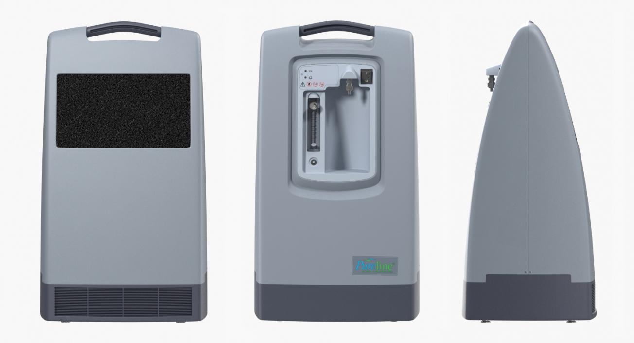 Oxygen Concentrator 3D model