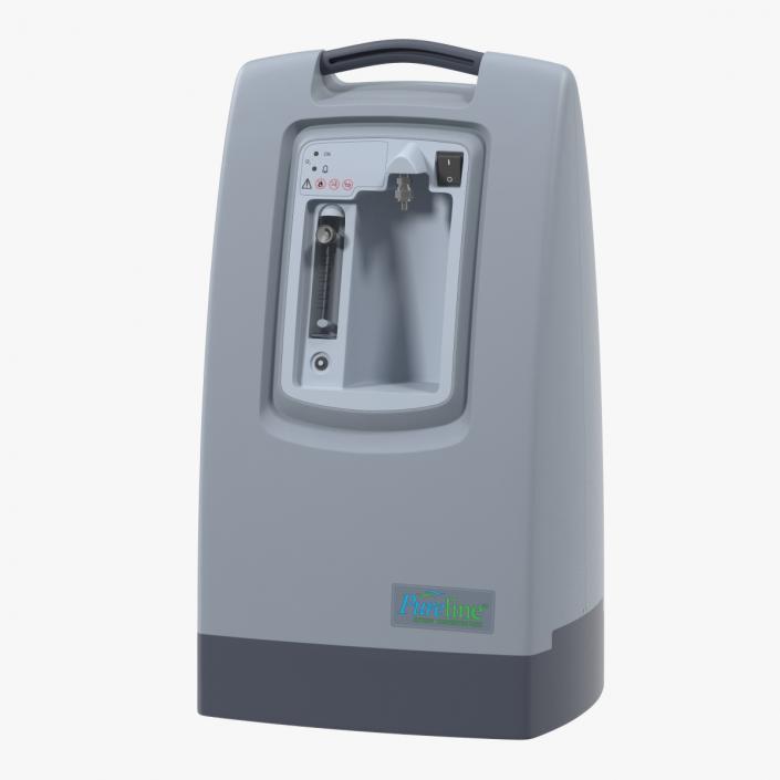 Oxygen Concentrator 3D model