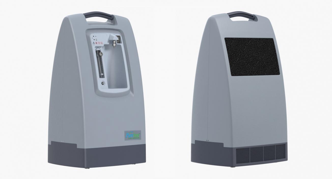 Oxygen Concentrator 3D model