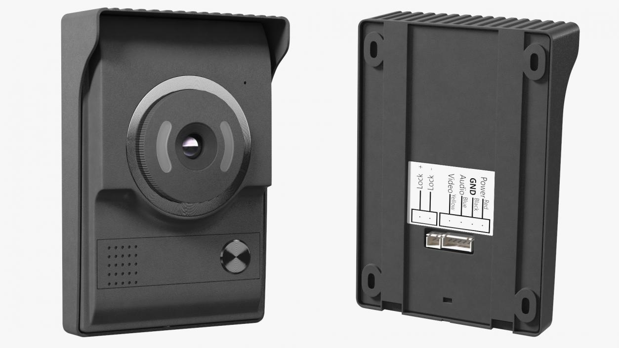 3D Amocam Video Intercom Camera model