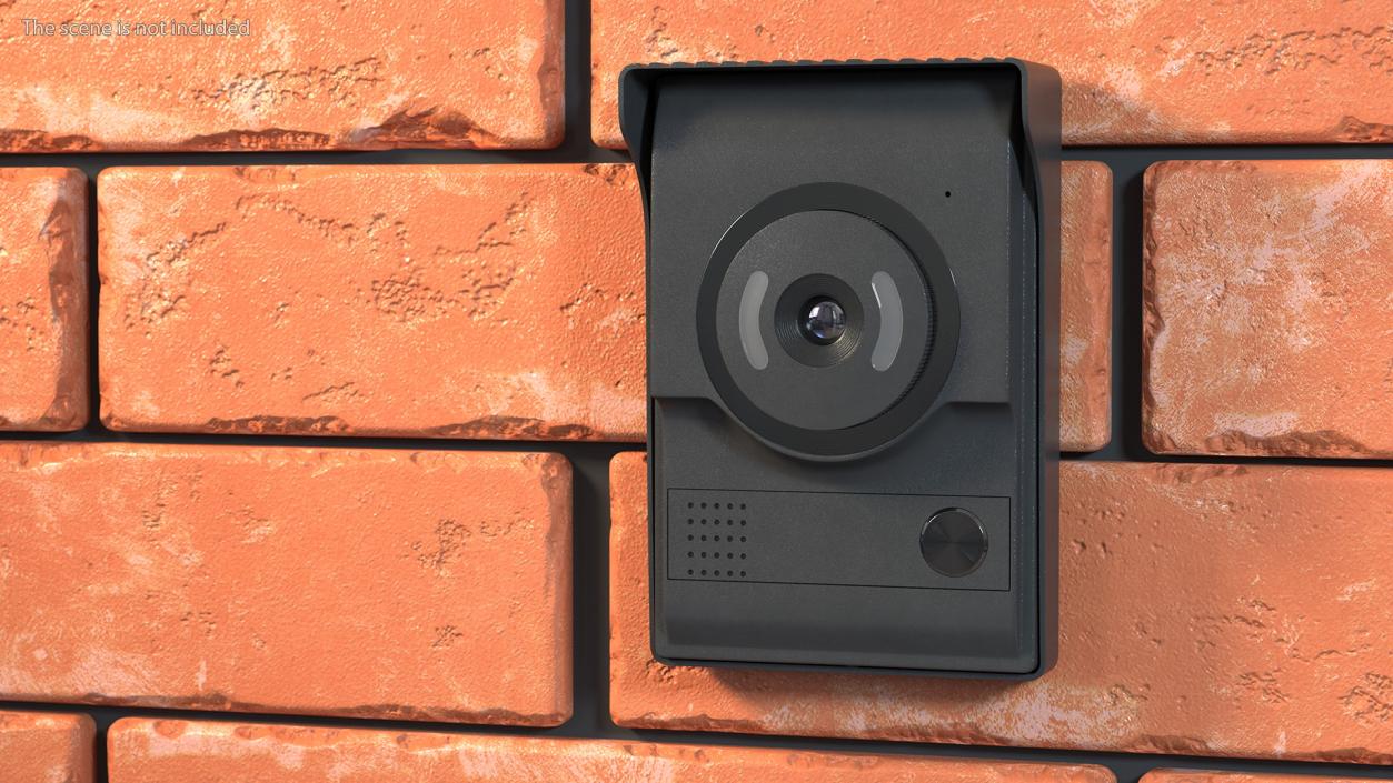 3D Amocam Video Intercom Camera model