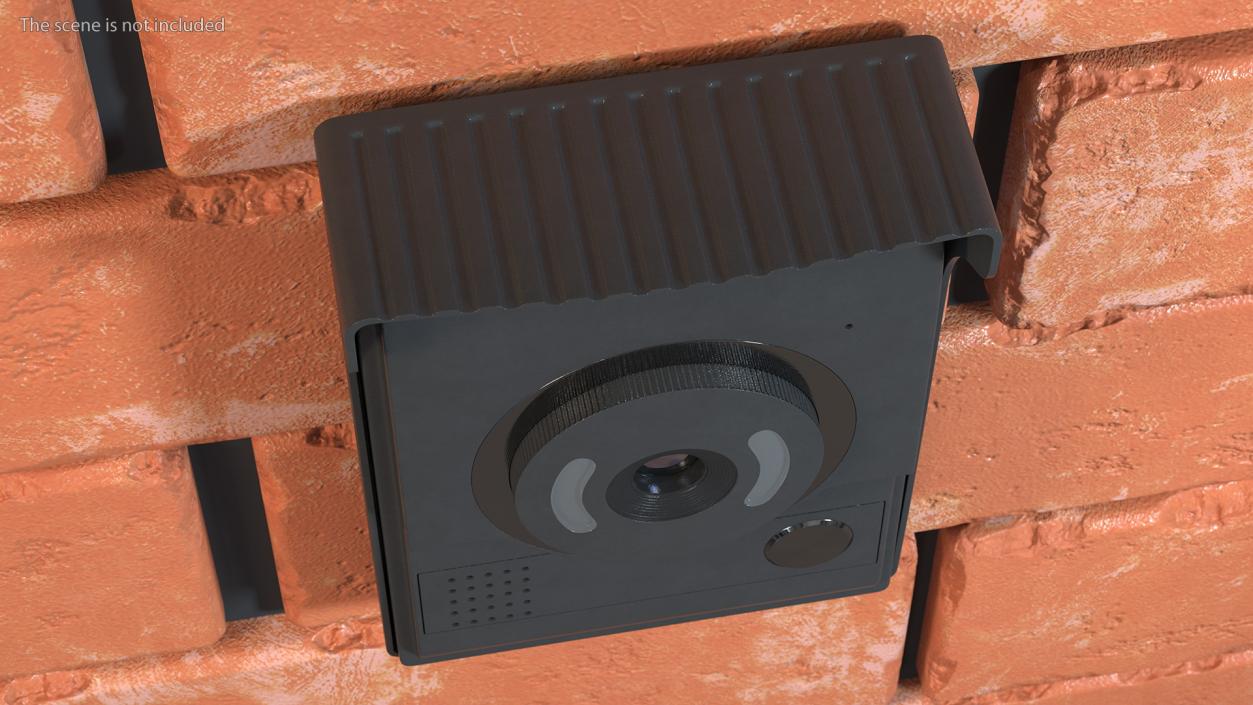 3D Amocam Video Intercom Camera model