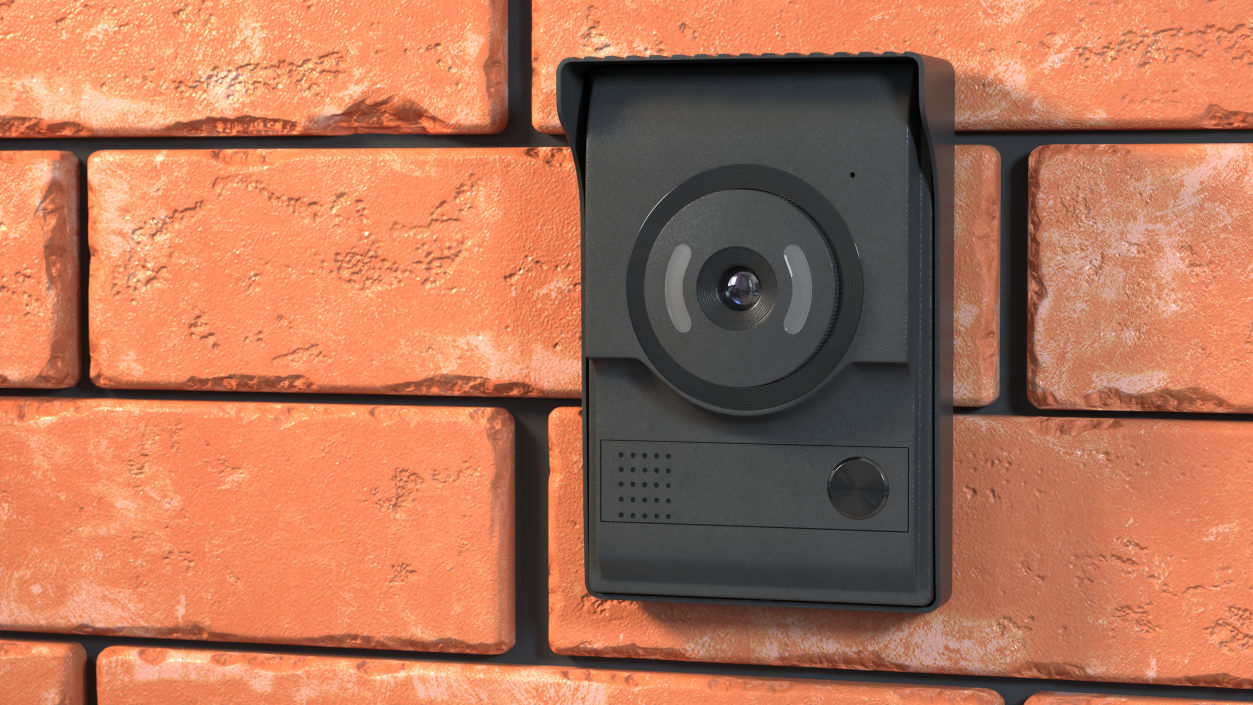 3D Amocam Video Intercom Camera model