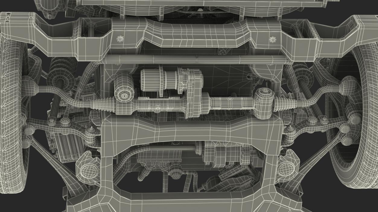 3D model Hydrogen Car Chassis