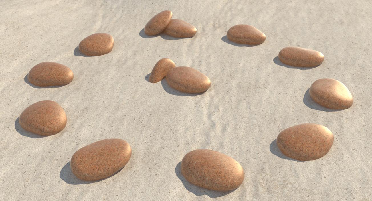 Stone Rocks Collection 6 3D model