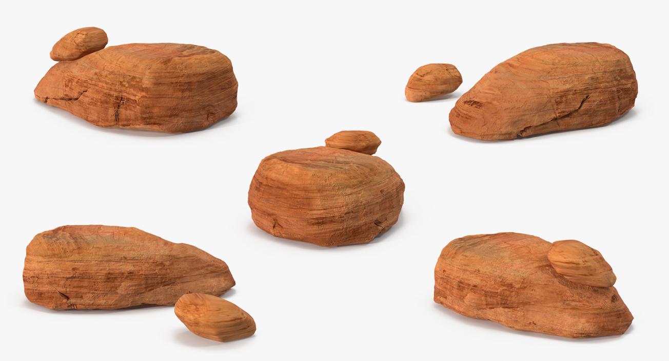 Stone Rocks Collection 6 3D model