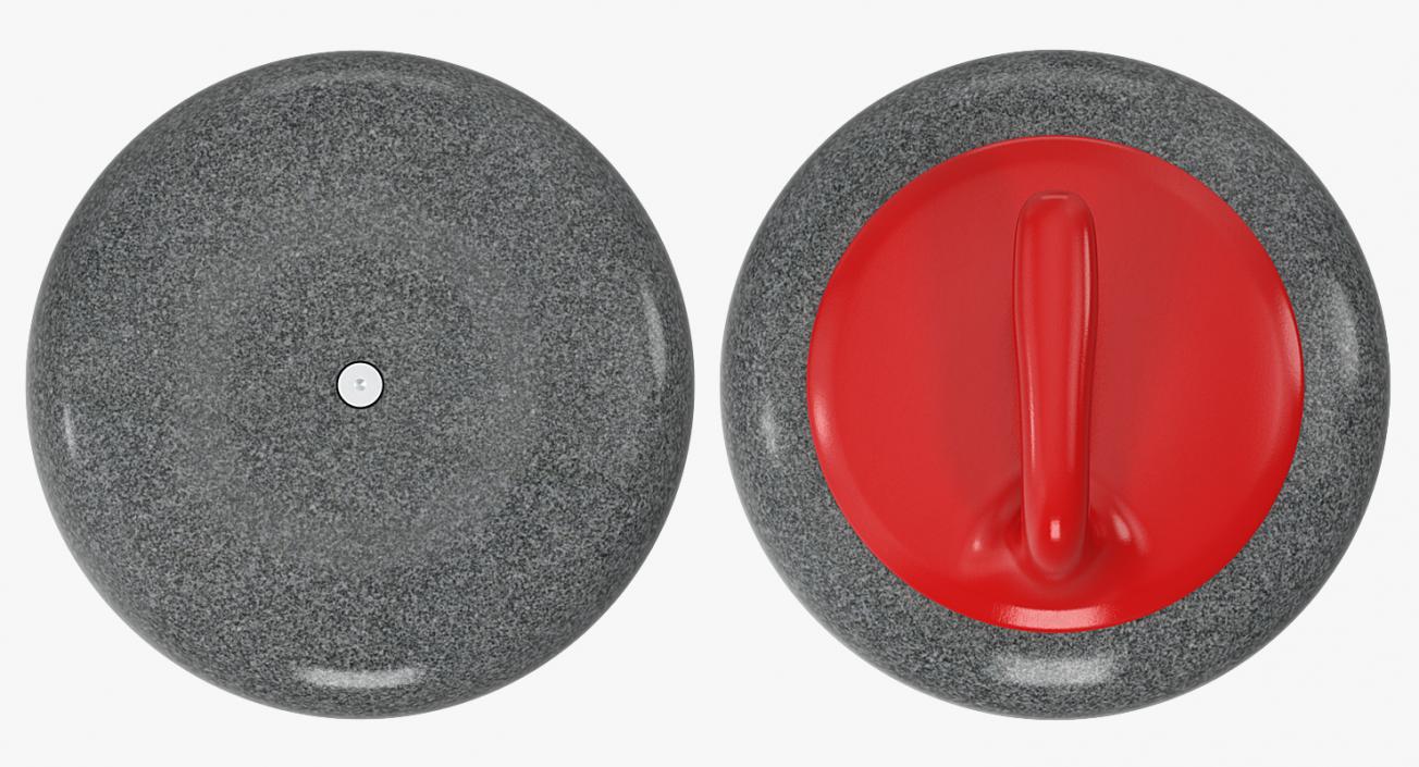 3D Curling Stone model