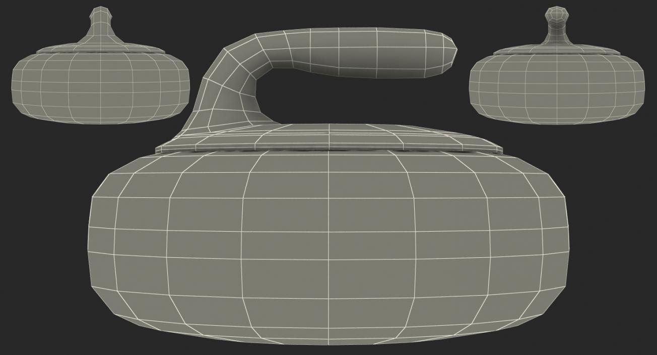 3D Curling Stone model