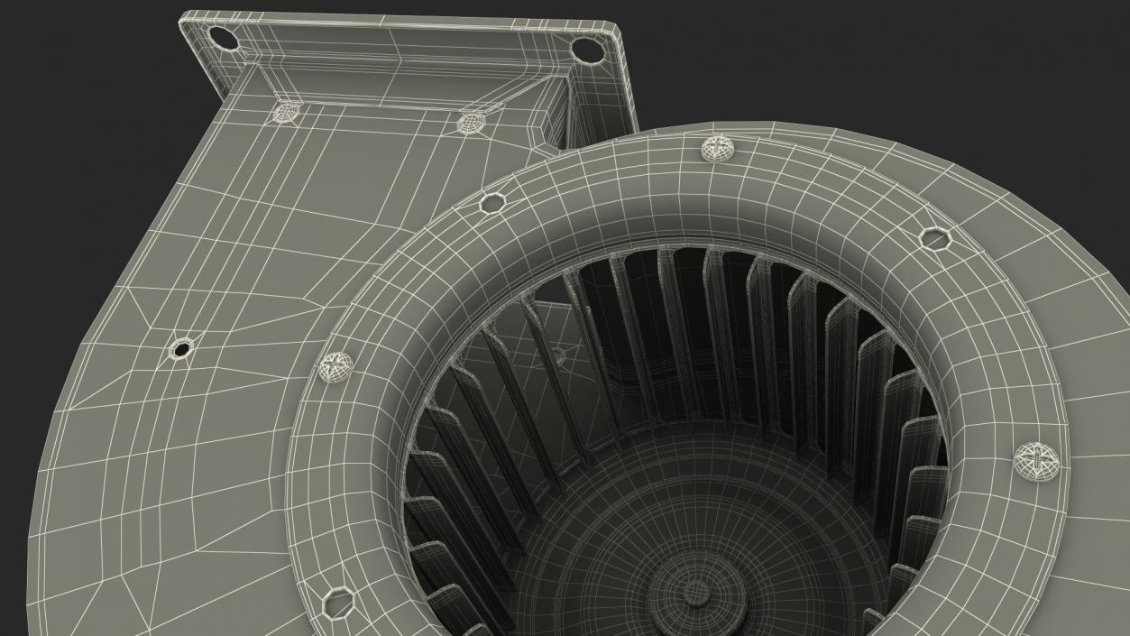 Dayton High Pressure Blower 3D