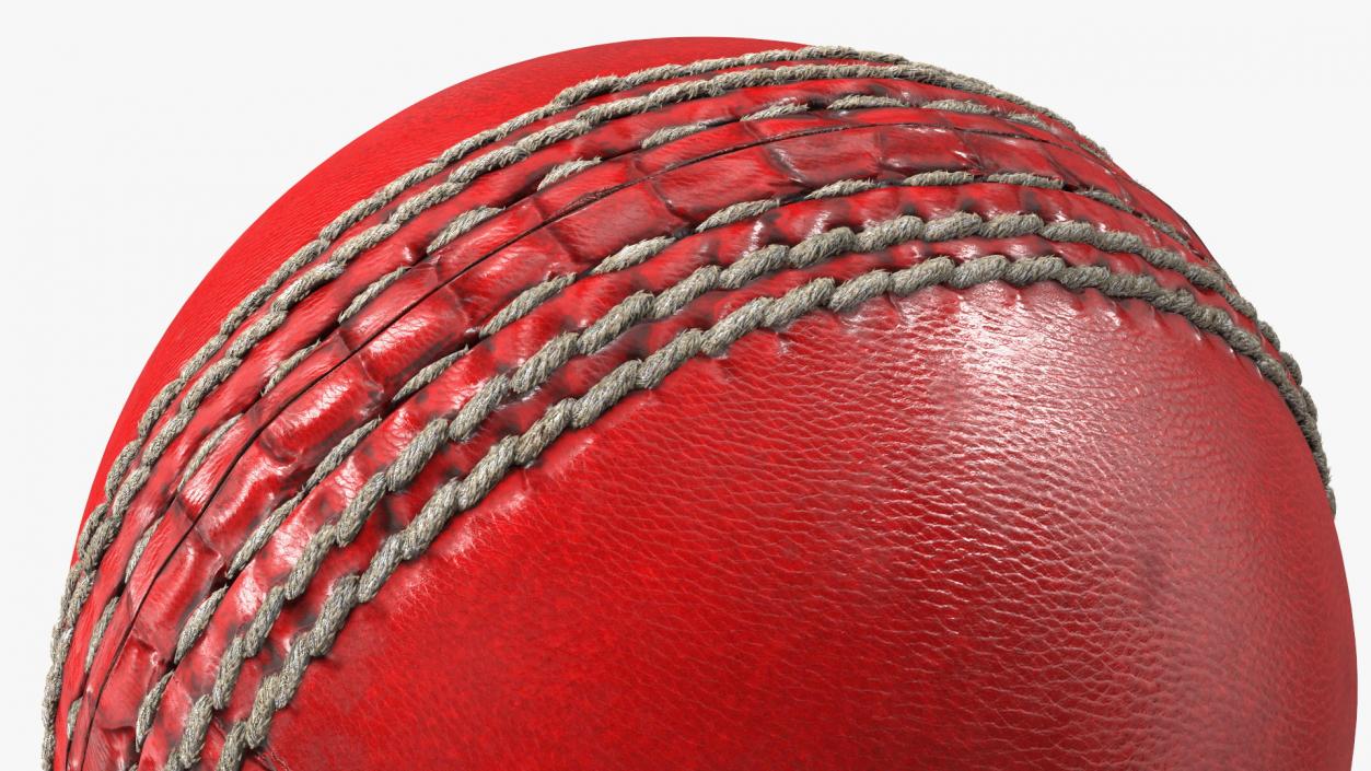 3D Realistic Cricket Ball Fur