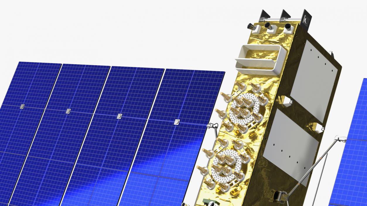 3D model Satellite GLONASS-K2