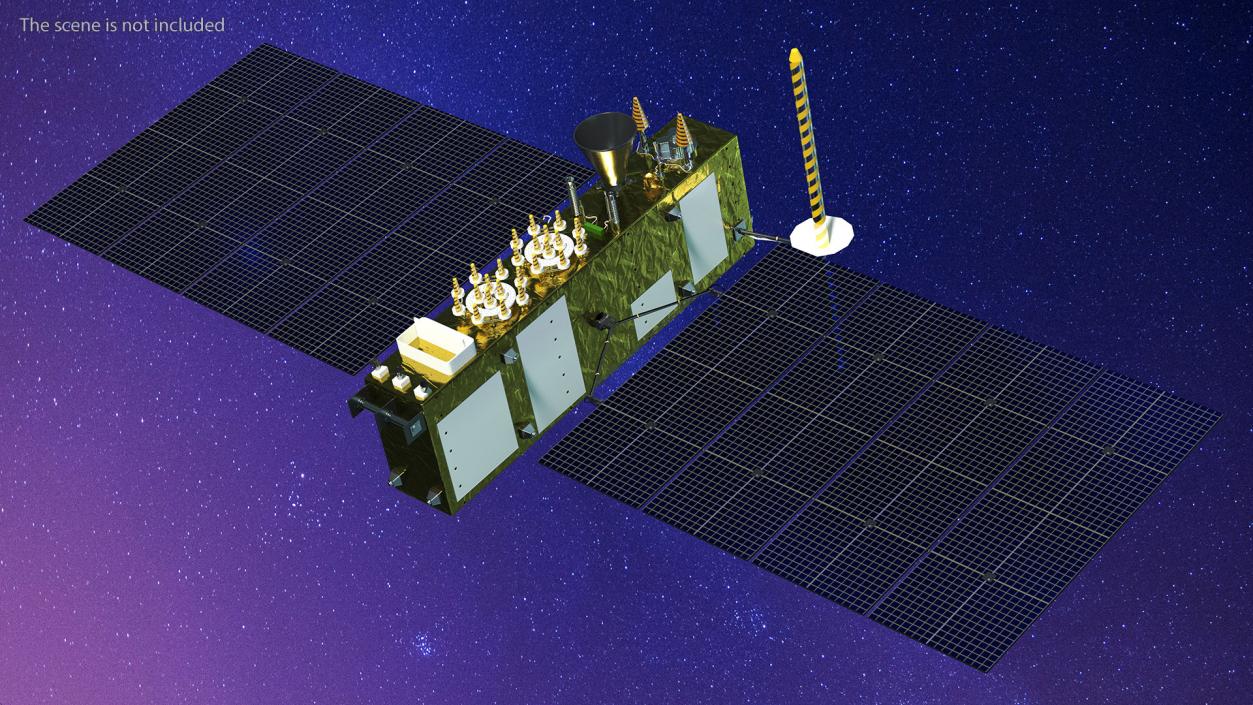 3D model Satellite GLONASS-K2