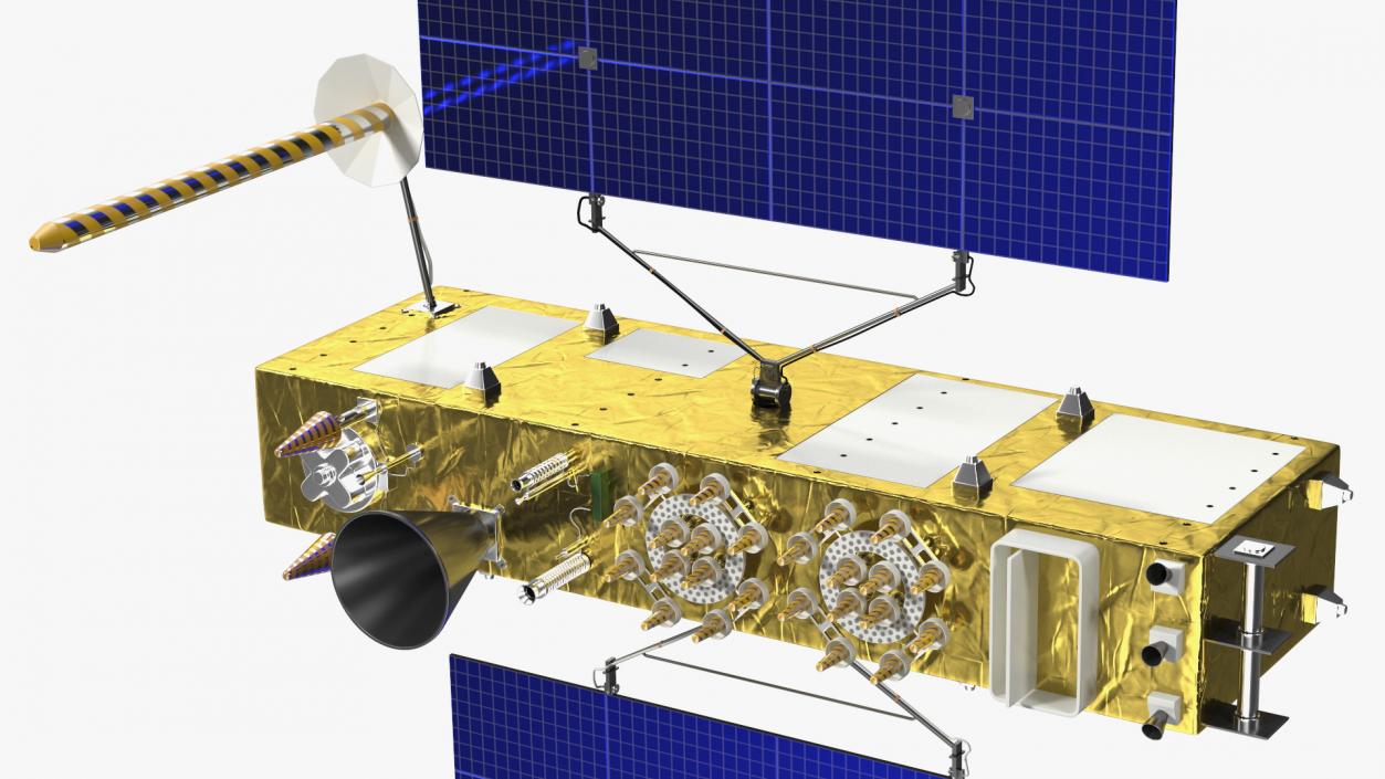 3D model Satellite GLONASS-K2